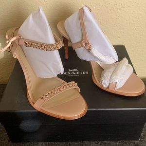 Coach shoes. Kalie soft shine calf brand new with original box.